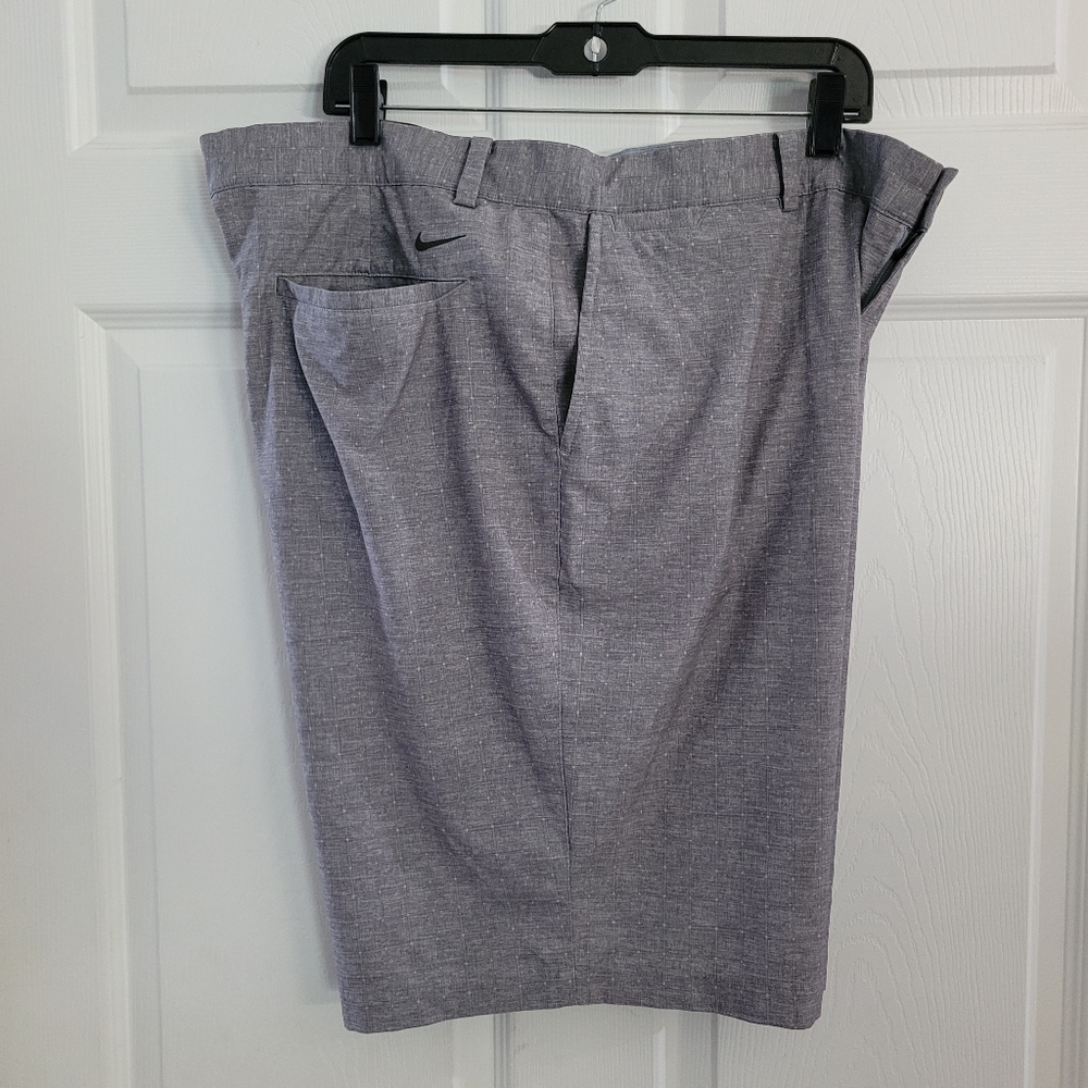 Men Size 40 Nike Golf Tour Performance Dri-Fit Gray Golf Shorts flat front